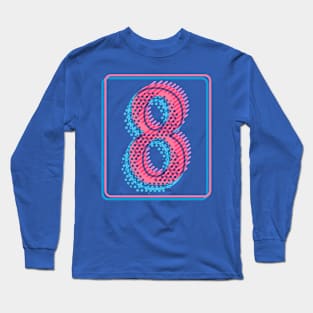 My lucky number Eight 8 Long Sleeve T-Shirt